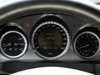 2008 Mercedes-Benz C-Class C250 6 Cylinders Engine Black Sedan Clean Car