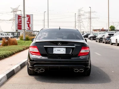 2008 Mercedes-Benz C-Class C250 6 Cylinders Engine Black Sedan Clean Car