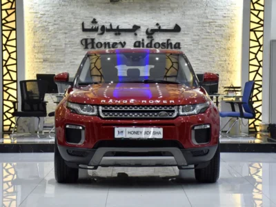 2016 Land Rover Range Rover Evoque Dynamic 4 Cylinders Engine Red Beige Crossover