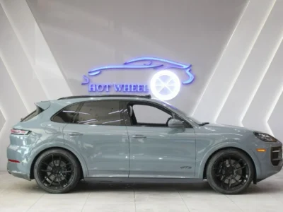2025 Porsche Cayenne GTS 4.0L Twin-Turbo V8 Grey White SUV