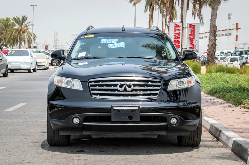 2008 Infiniti FX45/FX35 Standard 6 Cylinders Engine Black Beige SUV