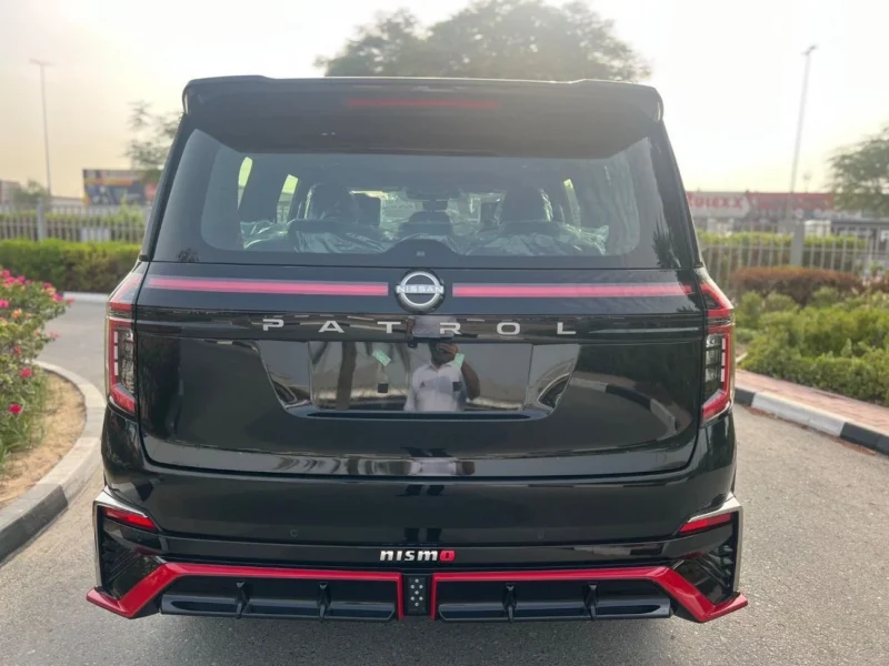 2026 Nissan Patrol NISMO 6 Cylinders Engine Black Red SUV GCC Specs