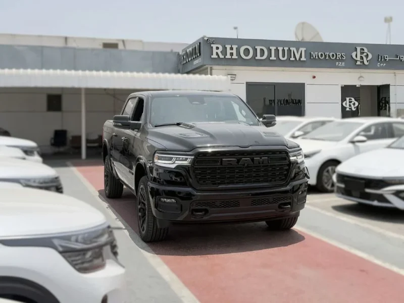 2025 RAM 1500 3.0L Petrol 6 Cylinders Engine Black Pick Up Truck