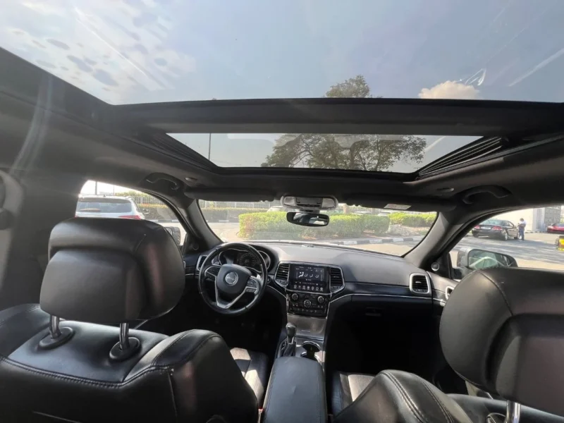 2020 Jeep Grand Cherokee Limited 3.6L Limited V6 Cylinder Engine Grey Black SUV