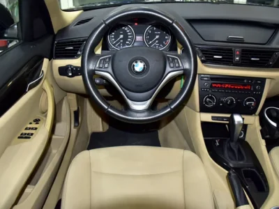 2015 BMW X1 Sdrive18i 4 Cylinders Petrol Engine Blue Beige Crossover GCC