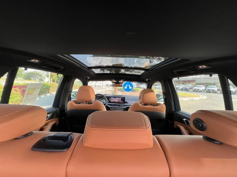 2025 BMW X5 40i M Sport 3.0L 6 Cylinders Engine White Tan SUV GCC Specs