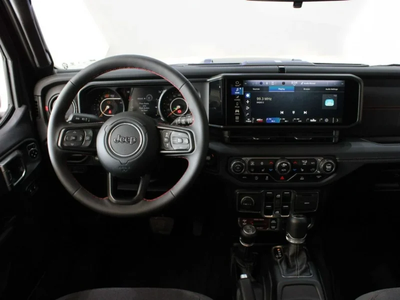 2024 Jeep Wrangler Rubicon 3.6 Liter 6 Cylinder Engine Grey Black SUV