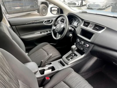 2025 NISSAN SYLPHY FWD 1.6L 4 Cylinders Engine White Black Sedan