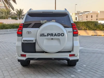 2018 Toyota Prado GXR FULL OPTION GCC Specs V6 4.0L White Beige SUV