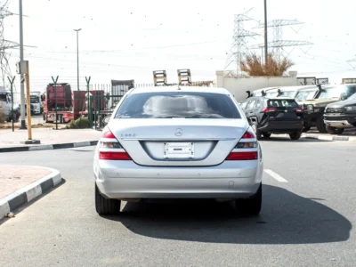 2007 Mercedes-Benz S-Class S 350 6 Cylinders Engine Silver Black Sedan
