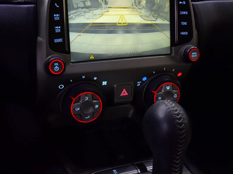 2015 Chevrolet Camaro LS 6 Cylinders Engine Red Beige Coupe GCC Specs