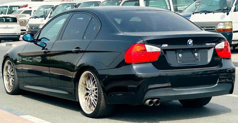 2006 BMW 3-Series 323i M PACKAGE 6 Cylinders Engine Black Sedan CLEAN TITILE
