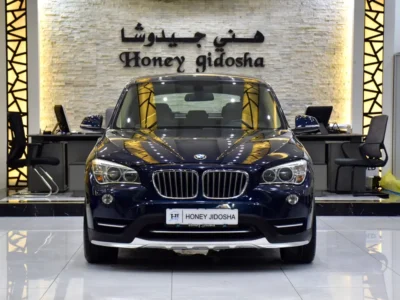 2015 BMW X1 Sdrive18i 4 Cylinders Petrol Engine Blue Beige Crossover GCC