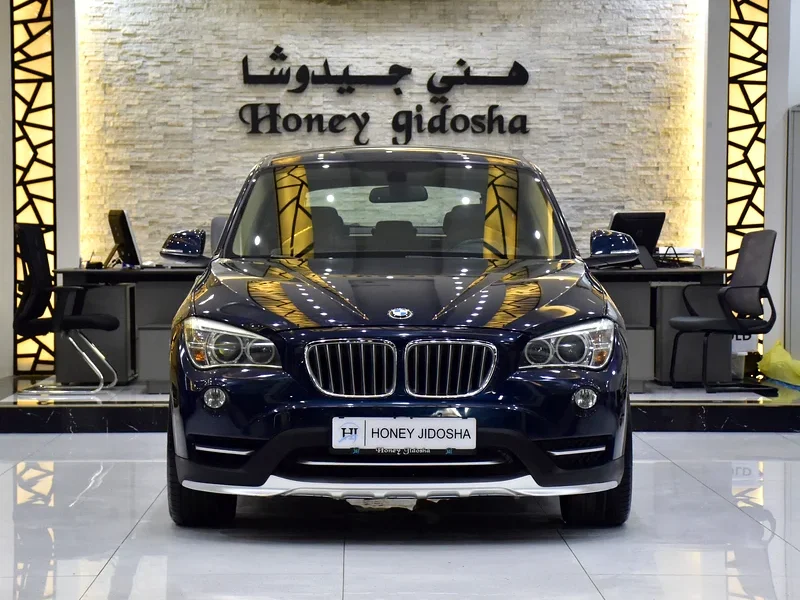 2015 BMW X1 Sdrive18i 4 Cylinders Petrol Engine Blue Beige Crossover GCC