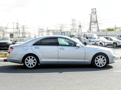 2007 Mercedes-Benz S-Class S 350 6 Cylinders Engine Silver Black Sedan