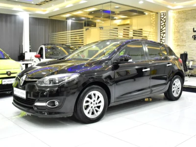 2015 Renault Megane SE 4 Cylinders Engine Black Beige Hatchback GCC Specs