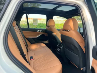 2025 BMW X5 40i M Sport 3.0L 6 Cylinders Engine White Tan SUV GCC Specs