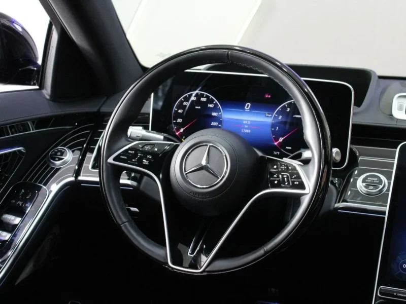 2024 Mercedes-Benz S 580 4MATIC Exclusive 4.0L Twin-Turbo V8 Black Sedan