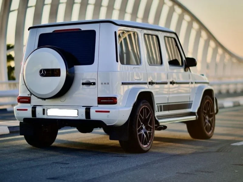 2019 Mercedes-Benz G 63 AMG Edition 1 8 Cylinders Engine White Black SUV 4WD