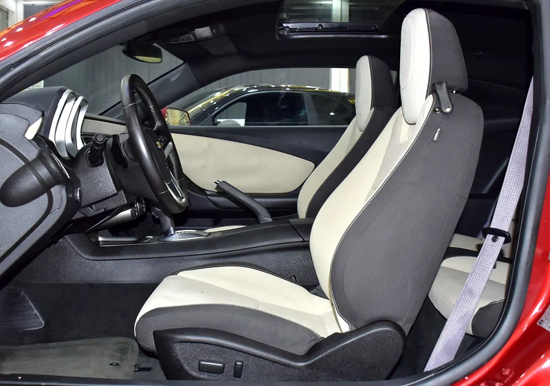 2015 Chevrolet Camaro LS 6 Cylinders Engine Red Beige Coupe GCC Specs