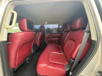2021 Nissan Patrol LE PLATINUM 6 Cylinders Engine Gold Red SUV GCC Specs