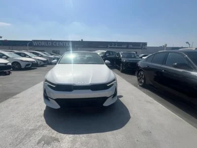 2023 Kia K5 2.5 Liter GDI GT-LINE 4 Cylinders Petrol Engine White Red Sedan