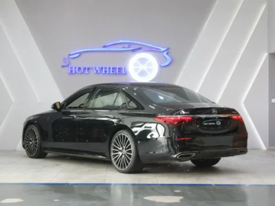 2024 Mercedes-Benz S 580 4MATIC Exclusive 4.0L Twin-Turbo V8 Black Sedan