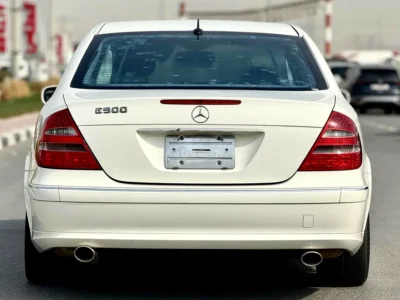 2002 Mercedes-Benz E-Class E 320 6 Cylinders Engine White Black Sedan Clean Title