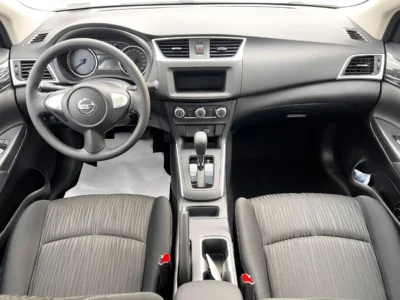 2025 NISSAN SYLPHY FWD 1.6L 4 Cylinders Engine White Black Sedan
