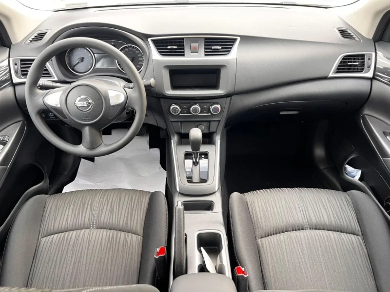 2025 NISSAN SYLPHY FWD 1.6L 4 Cylinders Engine White Black Sedan