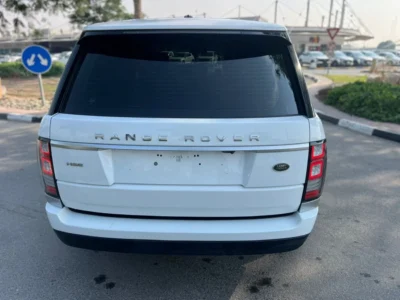 2016 Land Rover Range Rover Vogue HSE V8 White Beige SUV GCC Specs