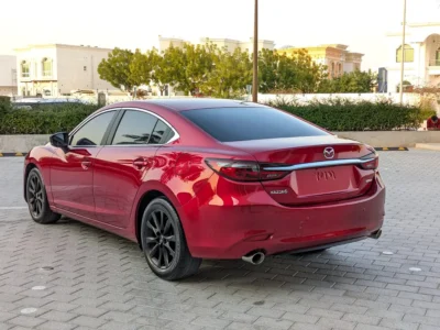 2023 Mazda 6 Skyactiv-G 4 Cylinders Engine Red Grey Sedan GCC Specs