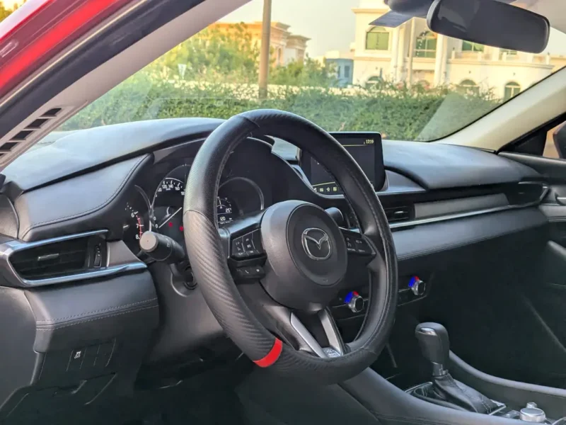 2023 Mazda 6 Skyactiv-G 4 Cylinders Engine Red Grey Sedan GCC Specs