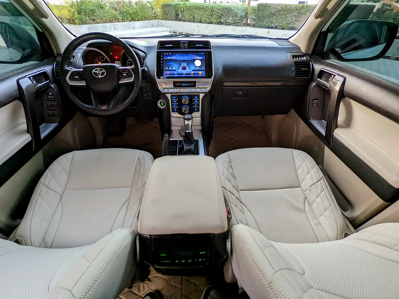 2011 Toyota Prado Tx-l MID FACELIFTED 2023 6 Cylinder Engine White Beige SUV