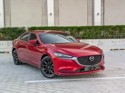 2023 Mazda 6 Skyactiv-G 4 Cylinders Engine Red Grey Sedan GCC Specs