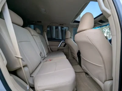 2021 Toyota Prado VXR V6 Engine 4.0 Liter Silver Beige SUV GCC Specs