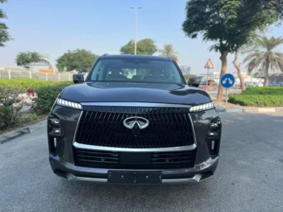 2025 Infiniti QX80 Sensory Bench Chairs 3.5L 6 Cylinder Petrol Engine Grey Black SUV