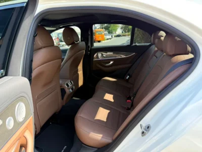 2020 Mercedes-Benz E-Class E 53 AMG V6 BITURBO Night Edition 1 White Brown Sedan