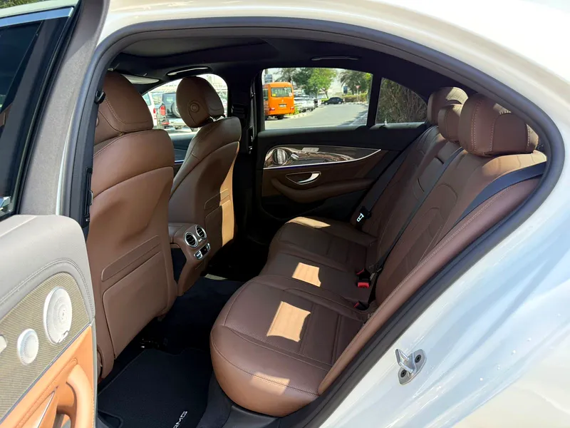 2020 Mercedes-Benz E-Class E 53 AMG V6 BITURBO Night Edition 1 White Brown Sedan