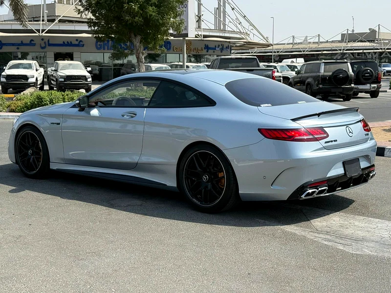 2019 Mercedes-Benz S-Class S63 AMG 4Matic 8 Cylinders Silver White Coupe