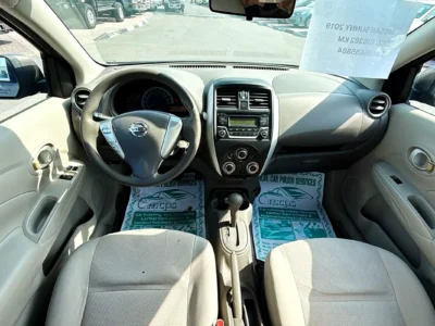 2019 Nissan Sunny SE 4 Cylinder Petrol Engine Grey Beige Sedan GCC Specs