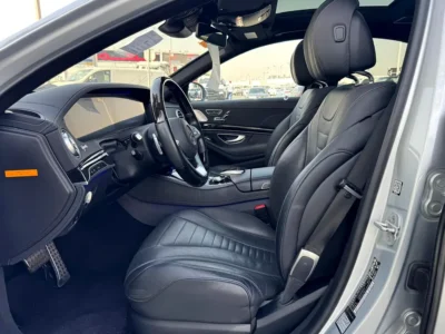 2018 Mercedes-Benz S-Class S 400 6 Cylinder Petrol Engine Silver Black Sedan