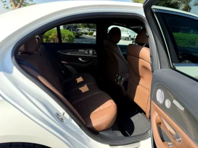 2020 Mercedes-Benz E-Class E 53 AMG V6 BITURBO Night Edition 1 White Brown Sedan