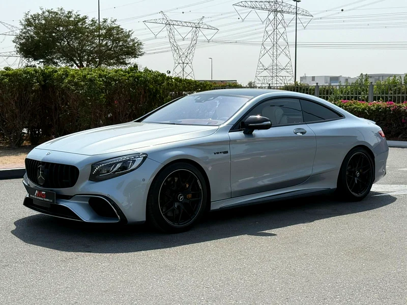 2019 Mercedes-Benz S-Class S63 AMG 4Matic 8 Cylinders Silver White Coupe