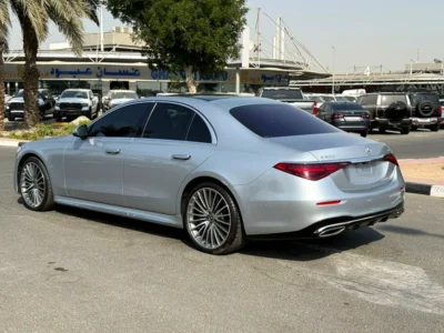2021 Mercedes-Benz S-Class S 500 6 Cylinder Petrol Engine Blue Black Sedan