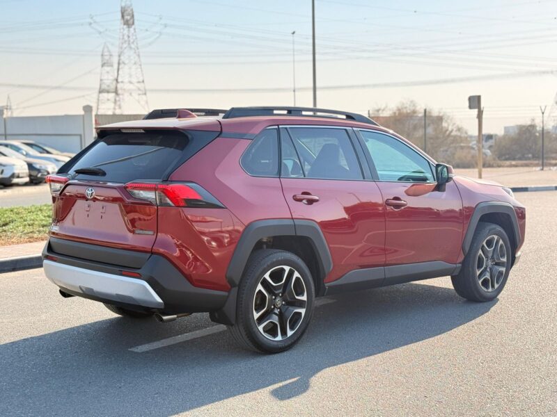 2020 TOYOTA RAV 4 ADVENTURE 2.5 L V4 Engine Red Black SUV AWD