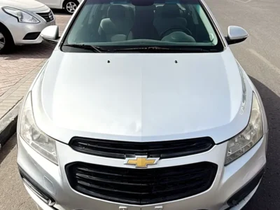 2017 Chevrolet Cruze LS 4 Cylinder Petrol Engine Silver Grey Sedan GCC Specs
