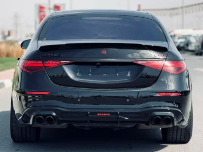 2021 Mercedes-Benz S-Class S 580 4Matic BRABUS B50 PACKAGE Black Red Sedan