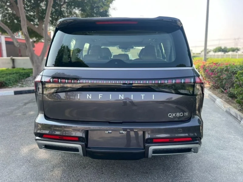 2025 Infiniti QX80 Sensory Bench Chairs 3.5L 6 Cylinder Petrol Engine Grey Black SUV