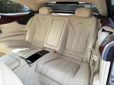 2019 Mercedes-Benz S-Class S63 AMG 4Matic 8 Cylinders Silver White Coupe